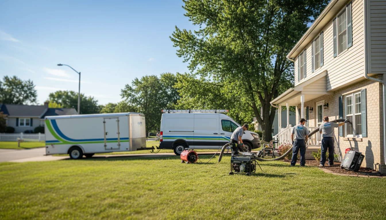 Flooded Basement Restoration And Cleanup With Repair in Yorkville, NY near me